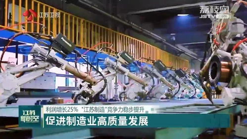技術推廣驅動利潤增長25%，江蘇制造業競爭力穩步提升